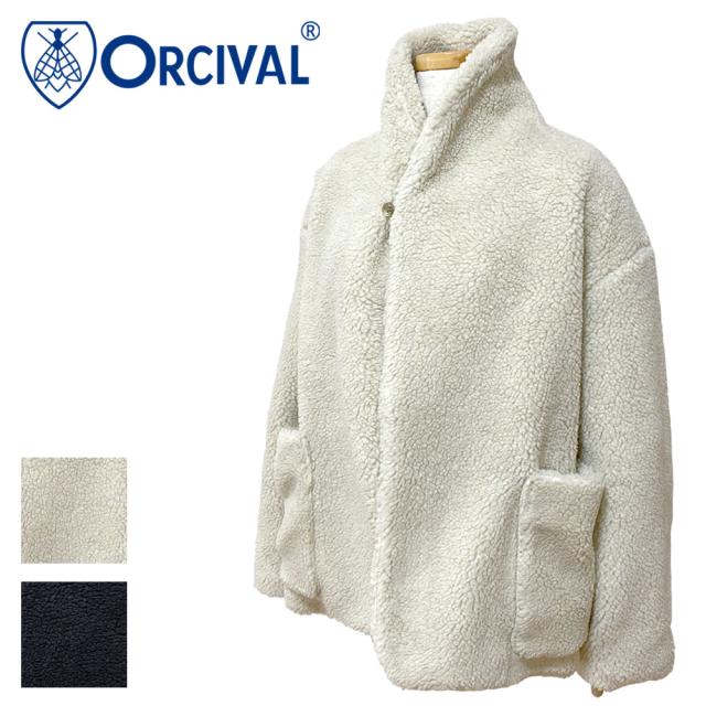 Orcival オーシバル ボア ショールカラージャケット レディース OR-A0598 CTB