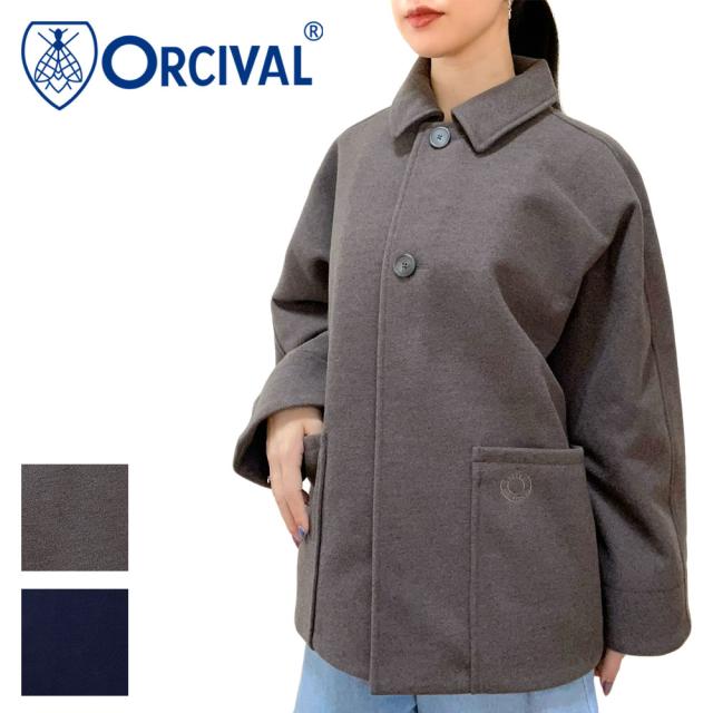 Orcival オーシバル ブリティッシュツイード ドルマンスリーブジャケット レディース OR-A0745 BBT