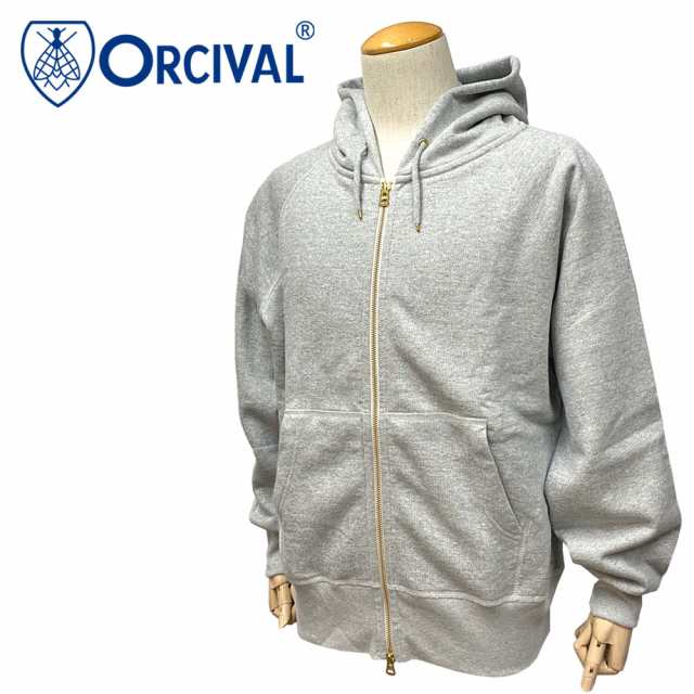 Orcival 【オーチバル】 フレンチテリー ジップアップパーカー Unisex ...