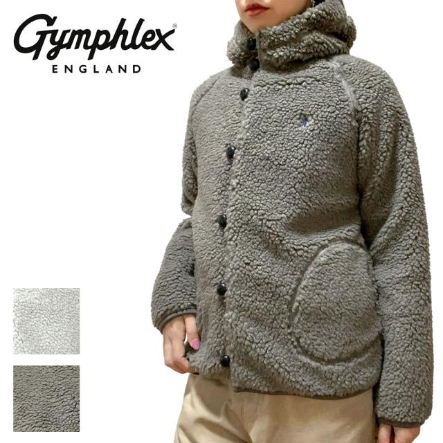 Gymphlex ジムフレックス ボアフードジャケット レディース J-1185 BOA