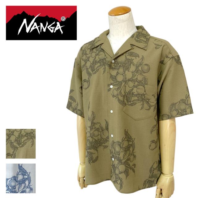 NANGA ナンガ SALUD SHIRT (HOLI) サルー シャツ メンズ N2500-1J600C