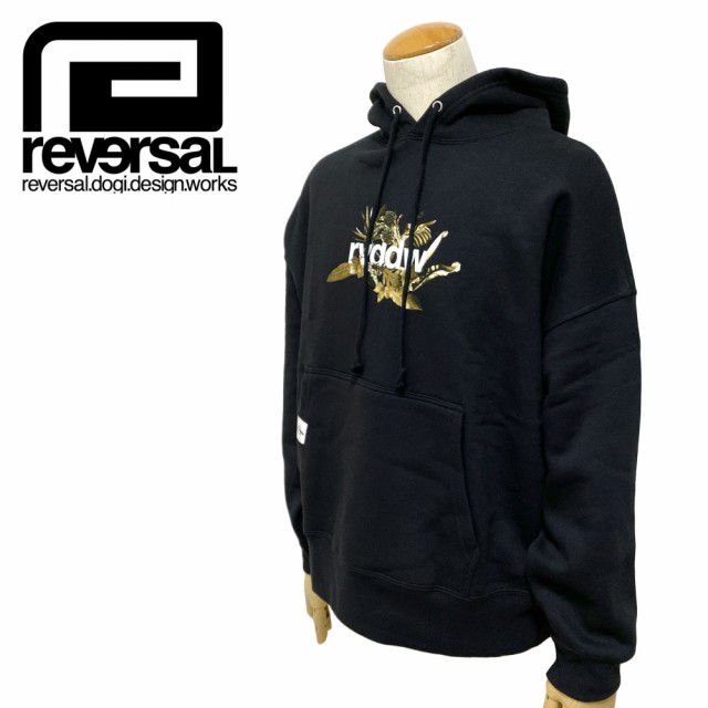 reversal 【リバーサル】 BOTANICAL BIG SILHOUETTE SWEAT PARKA Mens【rv21aw203】