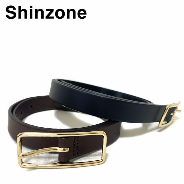 Shinzone 【シンゾーン】 SLENDER LEATHER BELT Ladys【15AMSIT55】の