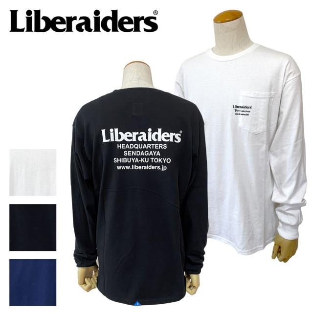 Liberaiders リベレイダース HEADQUARTERS L/S TEE メンズ 775072503