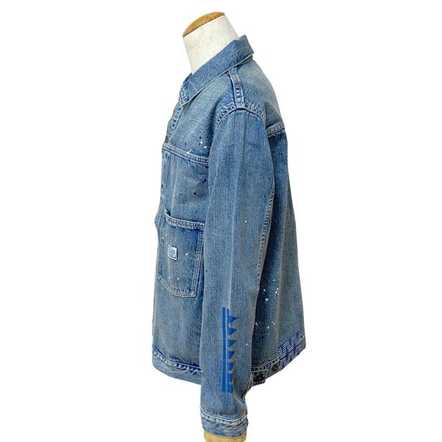 Liberaiders リベレイダース TRIBAL DENIM JACKET HW デニム Liberaiders リベレイダース TRIBAL DENIM JACKET HW デニム