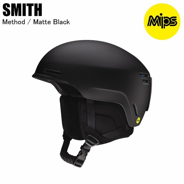 SMITH スミス 010274600 METHOD(ASIAN FIT) メソッド MATTE BLACK スミスヘルメット アジアンフィット