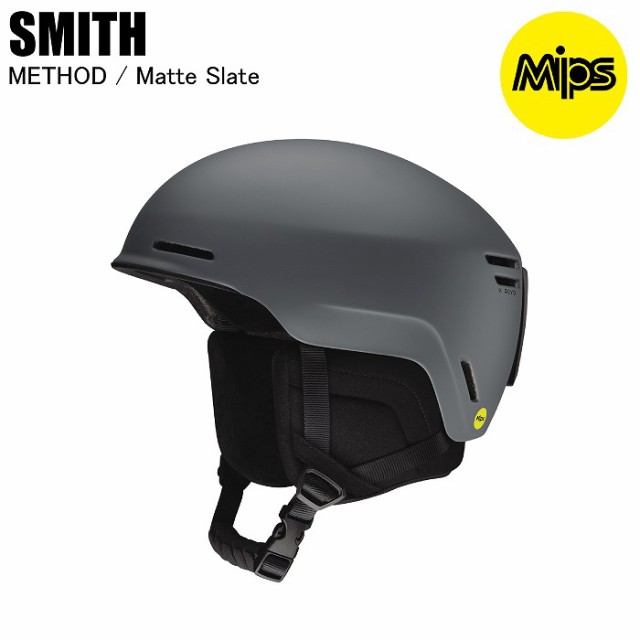 SMITH スミス 010274606 METHOD(ASIAN FIT) メソッド MATTE SLATE スミスヘルメット アジアンフィット