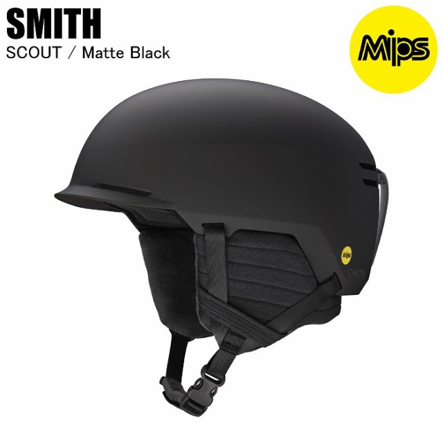 SMITH スミス 010270634 SCOUT(ASIAN FIT) スカウト MATTE BLACK スミスヘルメット アジアンフィット