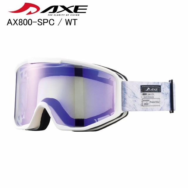 AXE アックス AX800-SPC GOGGLES WT AX800-SPC ゴーグル アックスゴーグル スノーボード スキー