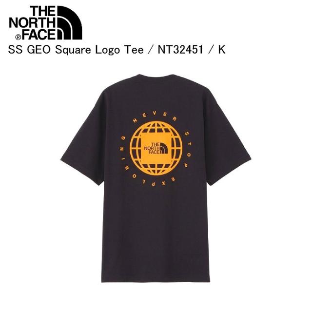 THE NORTH FACE ノースフェイス NT32451 S/S GEO Square Logo K Tシャツ 半袖 ティーシャツの通販は