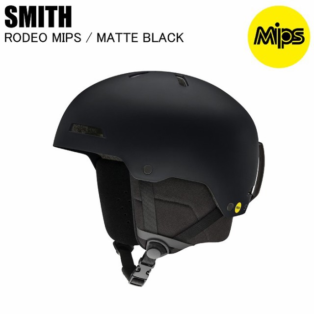 SMITH スミス 010275500 RODEO MIPS ロデオミップス MATTE BLACK スミスヘルメット スノーボード アジアンフィット ミップス