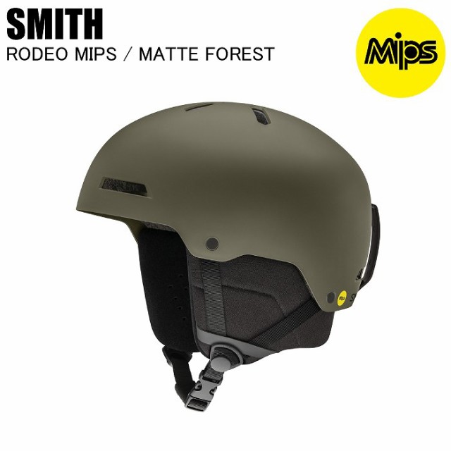 SMITH スミス 010275508 RODEO MIPS ロデオミップス MATTE FOREST スミスヘルメット スノーボード アジアンフィット ミップス