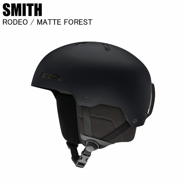 SMITH スミス 010275600 RODEO ロデオ MATTE BLACK スミスヘルメット スノーボード アジアンフィット