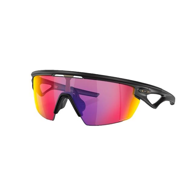 Oakley スポーツサングラス ブラックフレーム ピンクレンズ Oakley スポーツサングラス ブラックフレーム ピンクレンズ シーコン