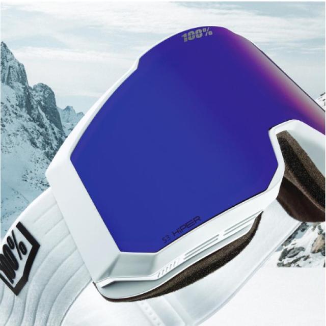 100% ワンハンドレッド CRAFT XL ASIA FIT スノークラフトエックスエル Tab 51007-00015 100％ゴーグル スペアレンズ付き 100% ワンハンドレッド SNOWCRAFT XL ASIA FIT スノークラフトエックス