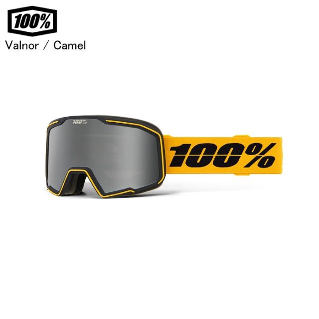 100% ワンハンドレッド VALNOR ASIA FIT ヴァルナー Camel 51012-00006 ゴーグル 100％ゴーグル スノーボード