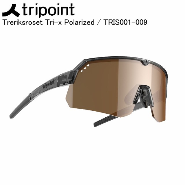 TRIPOINT トライポイント Treriksroset Tri-x Polarized トレリクスローセット TRIS001-009 サングラス 偏光レンズ スポーツサングラス