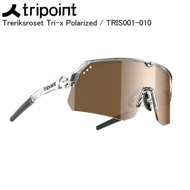 TRIPOINT トライポイント Treriksroset Tri-x Polarized トレリクスローセットTRIS001-010 サングラス 偏光レンズ スポーツサングラス