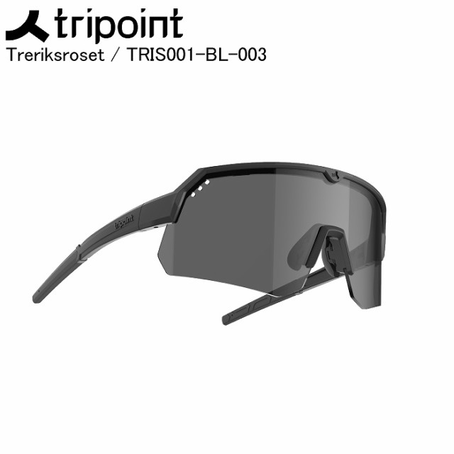 TRIPOINT トライポイント Treriksroset トレリクスローセット Black TRIS001-BL-003 サングラス スポーツサングラス