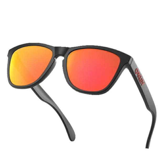 OAKLEY オークリー FROGSKINS (A) フロッグスキン MATTE BLACK OO9245-6354 オークリーサングラス プリズムレンズ サングラス_7