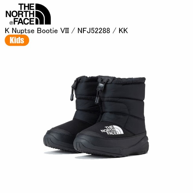 THE NORTH FACE ノースフェイス NFJ52288 K NSE BOOTIE VII KK ジュニア スノーブーツ スノトレ ブーツ