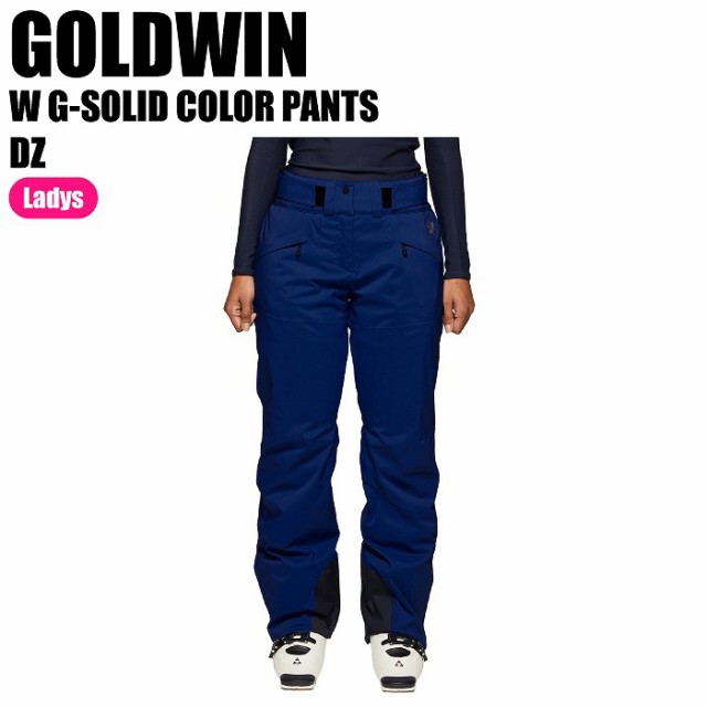 GOLDWIN ゴールドウィン 23-24 GW33353B W G-SOLID COLOR PANTS DZ スキーウェア スキーパンツ ゴールドウィンウェア パンツ レディース