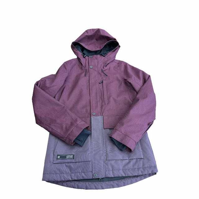 L1 エルワン 23-24 ANWEN JACKET PORT/HUCKLEBERRY スノーボードウェア スノーボードジャケット エルワンウェア レディース