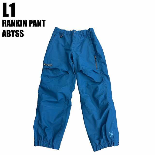 L1 エルワン 23-24 RANKIN PANT ABYSS スノーボードウェア スノーボードパンツ エルワンウェア パンツ