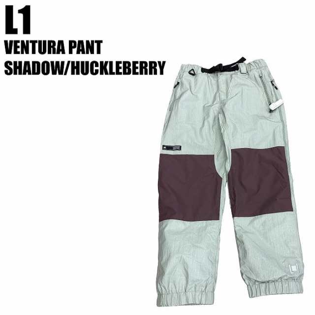 L1 エルワン 23-24 VENTURA PANT SHADOW/HUCKLEBERRY スノーボードウェア スノーボードパンツ エルワンウェア パンツ