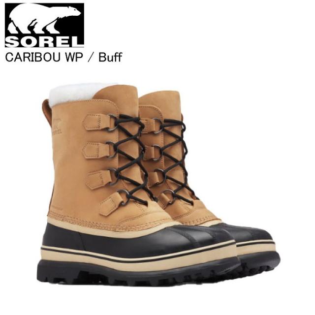 SOREL ソレル NM1000 CARIBOU WP カリブーウォータープルーフ 281Buff スノーブーツ 雪山 防寒 雪遊び メンズ