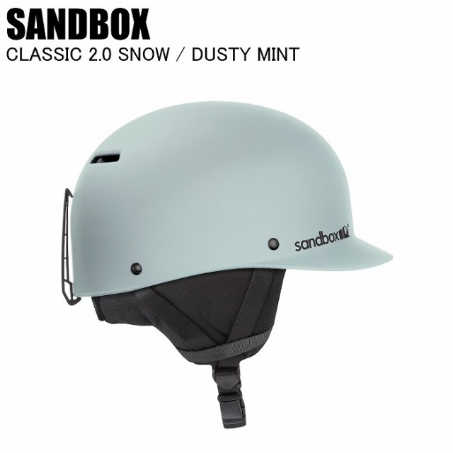 SANDBOX サンドボックス CL2SNOASADSM CLASSIC 2.0 SNOW クラシック DUSTY MINT ヘルメット スノーボード ツバ付き スノボ