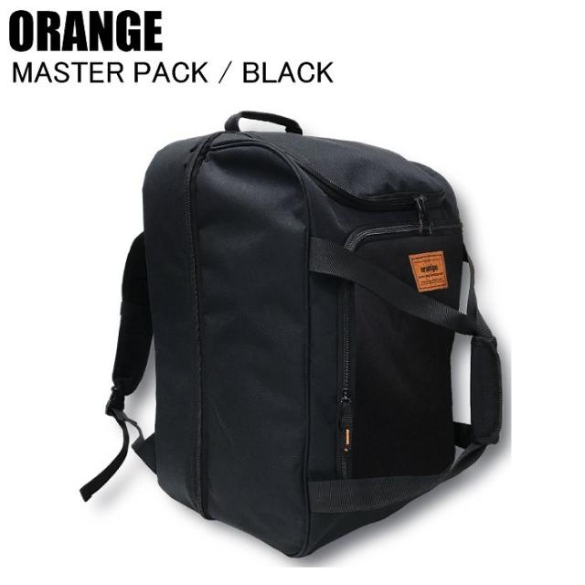 ORANGE オレンジ MASTER PACK BLACK #040140 ブーツバッグ ウェアケース 小物入れ ギアバッグ スノーボード スノボ スキーの通販は