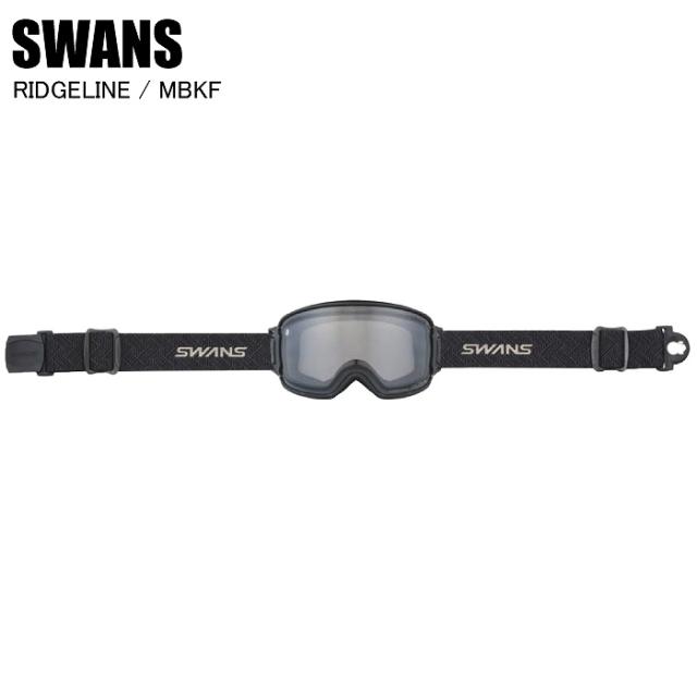 SWANS スワンズ RIDGELINE リッジライン MBKF RL-MDH-CU-LG 調光 ウルトラレンズ 全天候対応 球面レンズ SWANSゴーグル  25-26