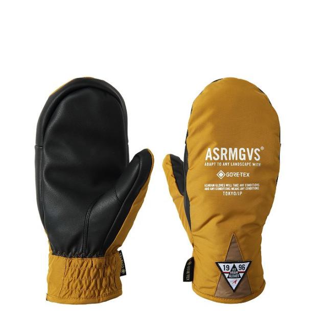 ASHRAM アシュラム ASRM25W13 EVEN イーブン MUSTARD スノーボード グローブ ゴアテックス アシュラムグローブ ミトン スノボ ASHRAM アシュラム ASRM25W13 EVEN イーブン MUSTARD スノーボード
