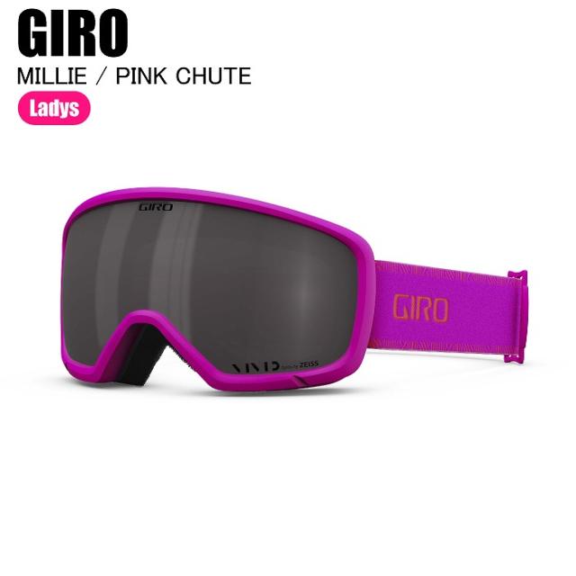 GIRO ジロ MILLIE ミリー PINK CHUTE 7156325 スキー スノーボード ゴーグル アジアンフィット レディース