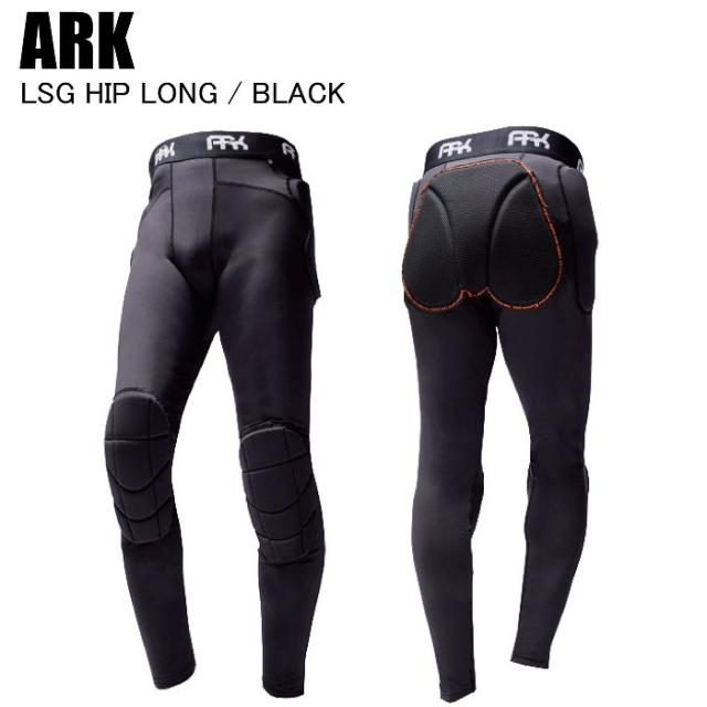 ARK エーアールケー AR12309 LSG Hip Long Black スノーボード プロテクター ヒップパット おしりパット ケツパット
