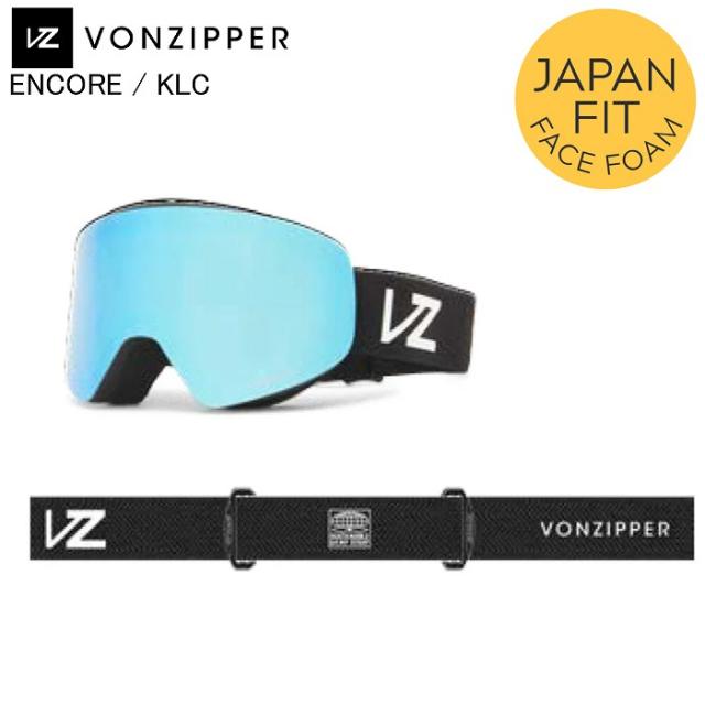 VONZIPPER ボンジッパー ENCORE アンコール KLC BF21M705 スキー スノーボード ゴーグル ミラーレンズ VONZIPPERゴーグル