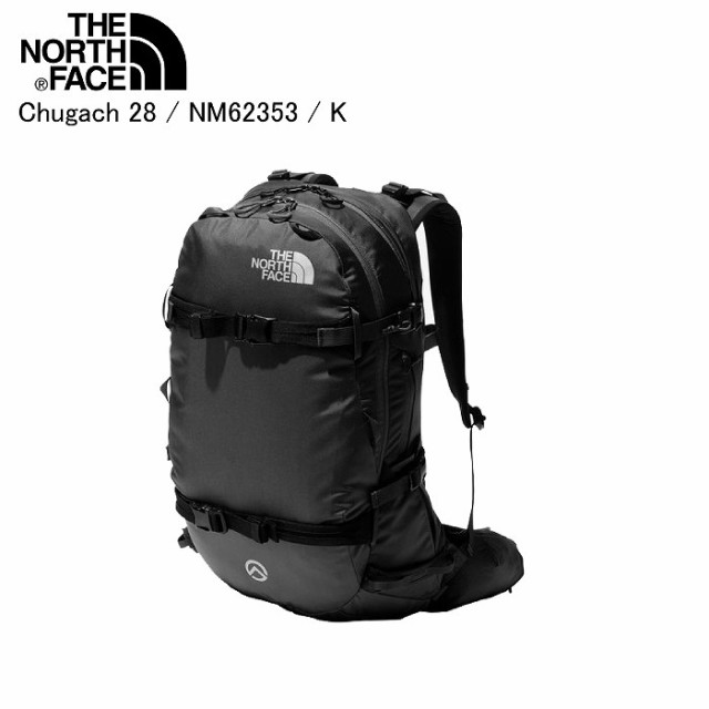 THE NORTH FACE ノースフェイス Chugach 28 チュガッチ28 K ブラック NM62353 バックパック バックカントリー トレッキング