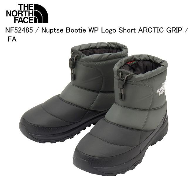 THE NORTH FACE ノースフェイス NF52485 Nuptse Bootie WP Logo Short ARCTIC GRIP FA スノーブーツ ブーツ ノースフェイスブーツ