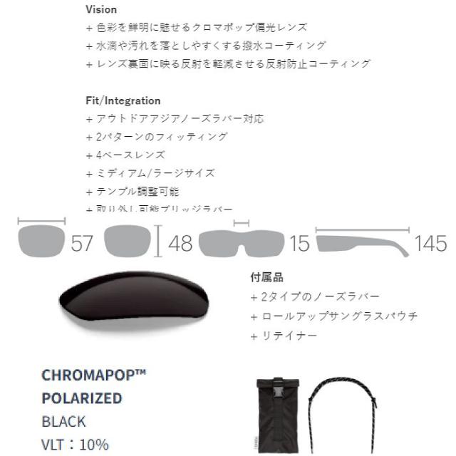 SMITH スミス Truss Asia Fit トラス Matte Fathom サングラス 偏光レンズ クロマポップ SMITHサングラス 釣り アウトドア_3