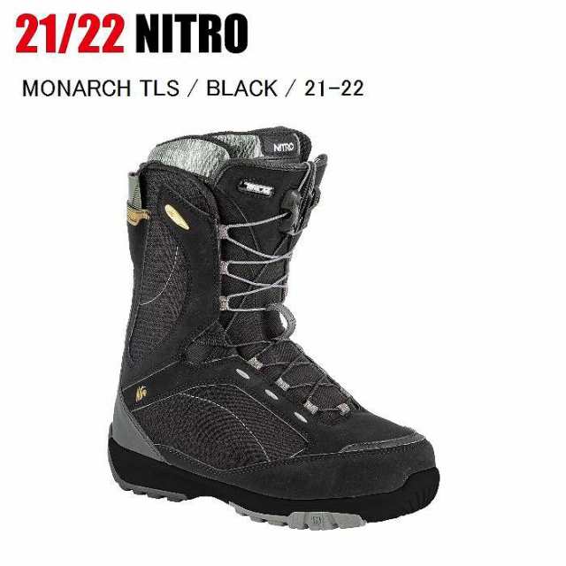 2022 NITRO ナイトロ MONARCH TLS モナーク BLACK 21-22 レディース