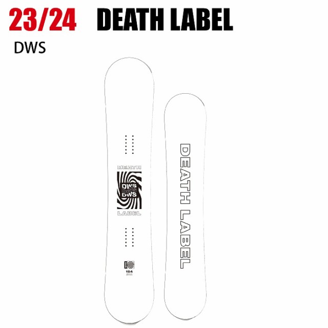 2024 DEATHLABEL デスレーベル DWS WHITE 23-24 ボード板 スノーボード