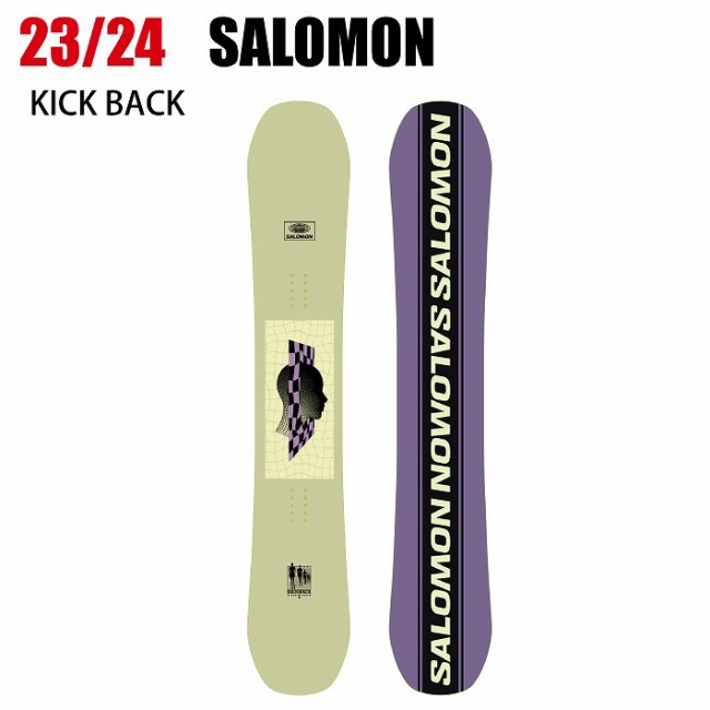 2024 SALOMON サロモン KICK BACK キックバック  23-24  ボード板 スノーボードの通販は
