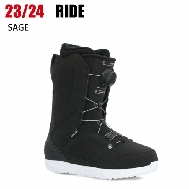 2024 RIDE ライド SAGE セージ BLACK 23-24 レディース スノーボード