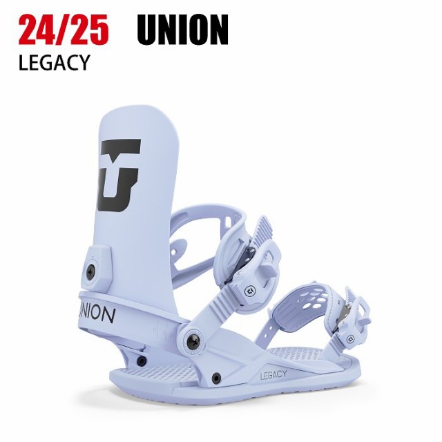 2025 UNION ユニオン LEGACY レガシー LIGHT BLUE 24-25 レディース スノーボード ビンディング バインディングの通販は
