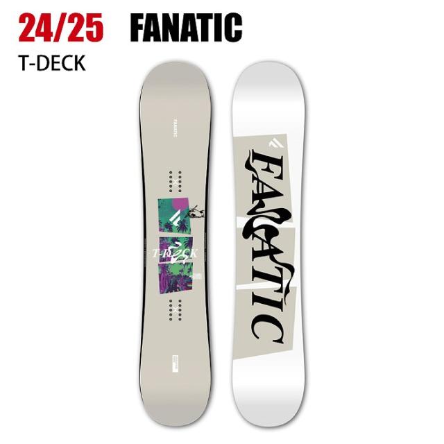 2025 FANATIC ファナティック T-DECK BEIGE ティーデッキ 24-25 ボード板 スノーボード