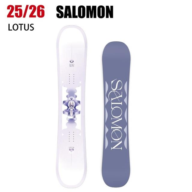 2026 SALOMON サロモン LOTUS ロータス 25-26 レディース ボード板 スノーボード