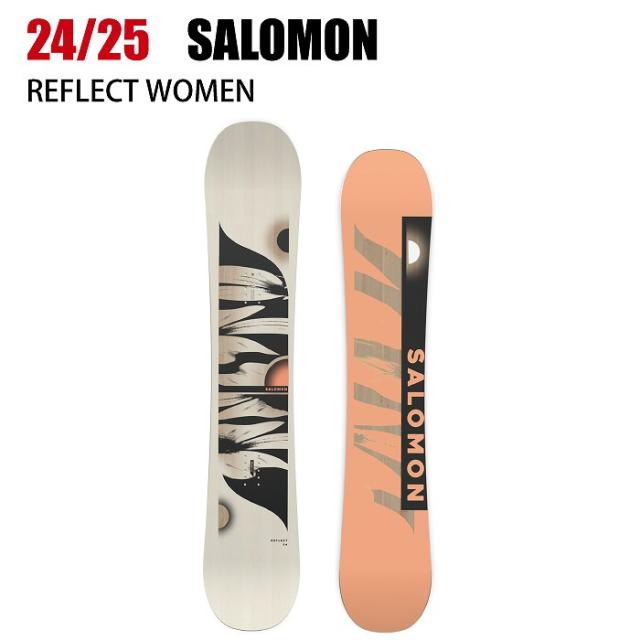 2025 SALOMON サロモン REFLECT WOMEN リフレクト 24-25 レディース ボード板 スノーボード
