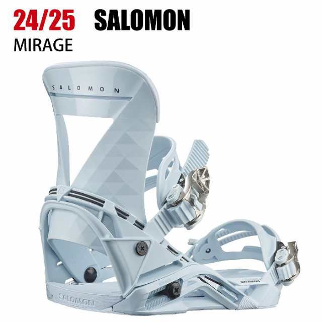 2025 SALOMON サロモン MIRAGE ミラージュ BLUE 24-25 レディース スノーボード ビンディング バインディング