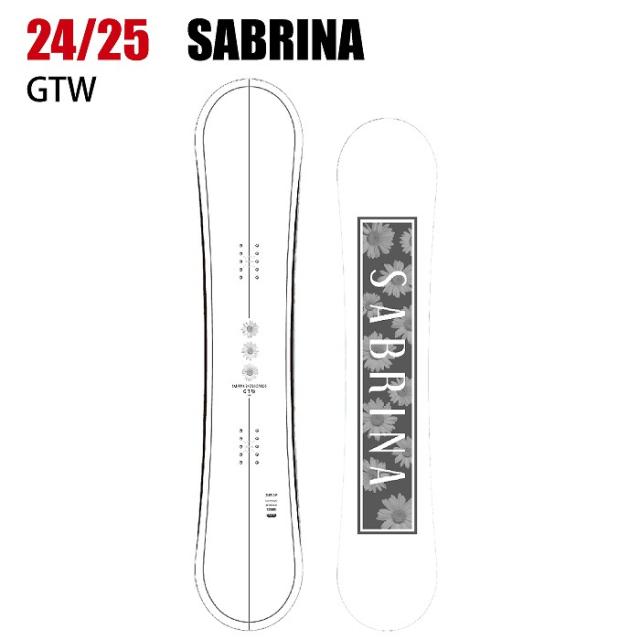 2025 SABRINA サブリナ GTW 24-25 レディース ボード板 スノーボード